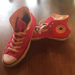 Got Pink High Top Converse
